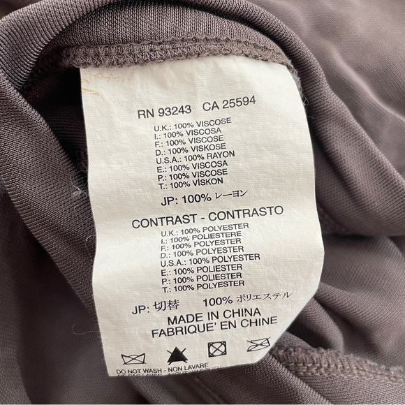 Diesel Layered Draped Grey Mini Skirt - Size 27 - Picture 11 of 16